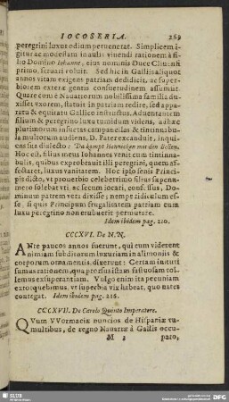 CCCXVII. De Carolo Quinto Imperatere