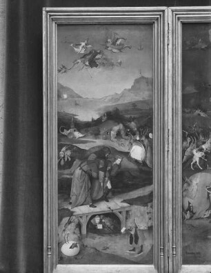 Die Versuchung des Heiligen Antonius — Altarflügel