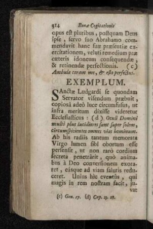 Exemplum. [De quodam juvene, ex apparitione Christi converso]