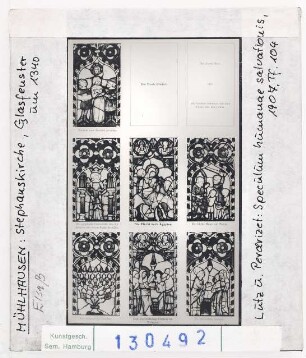 Mühlhausen, Stephanskirche: Diverse Fenster, um 1340