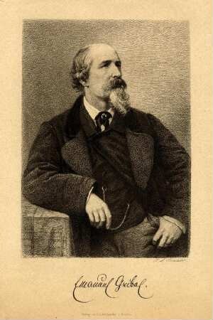 Bildnis von Emanuel Geibel (1815-1884)