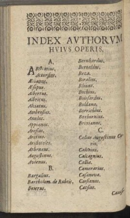 Index avthorvm hvivs operis