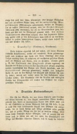 B. Deutsche Kulturpflanzen.