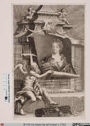 Bildnis Juliana Maria Schacher, geb. Falckner