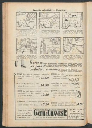 Pequeña velocidad.- Historieta