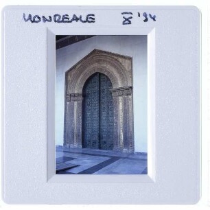 Monreale, Kathedrale : Westportal (Bronzeportal des Bonnanus)