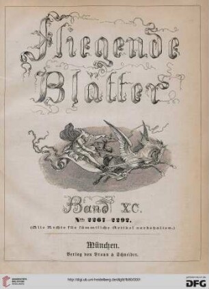 90: Fliegende Blätter