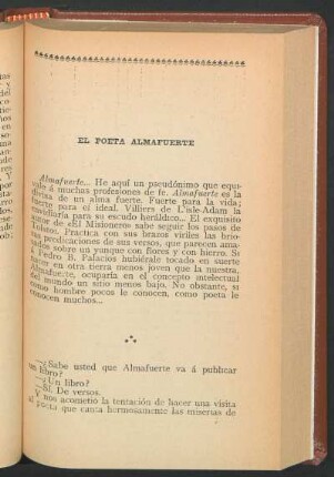 El poeta Almafuerte