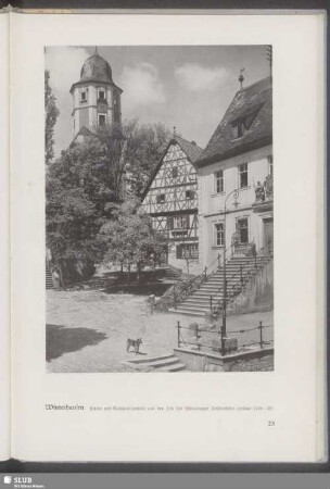 Winterhausen, Kirche und Rathaus