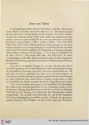 Joos van Cleve