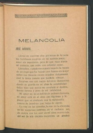 Melancolía