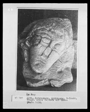 Fragment einer Maske
