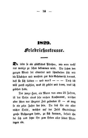 1829. Friedrichsstrasse