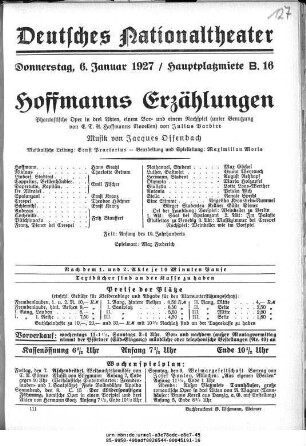 Hoffmanns Erzählungen