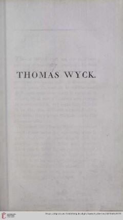 Thomas Wyck