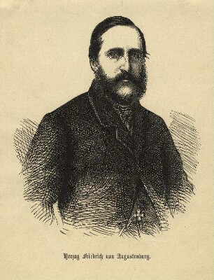 Bildnis von Friedrich (VIII.) (1829-1880), Herzog von Schleswig-Holstein-Sonderburg-Augustenburg