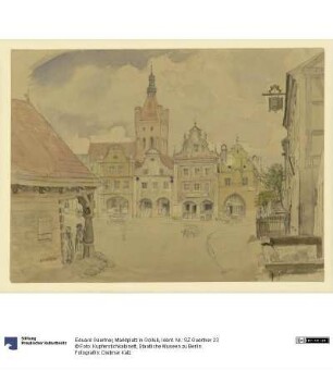 Marktplatz in Gollub