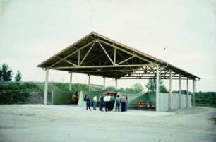 Fotografie: Lagertechnik, Flachsilo, Maschinenhalle