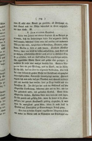 V. Zum vierten Capitel.