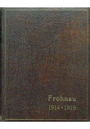 Chronik des Vereinslazaretts Frohnau