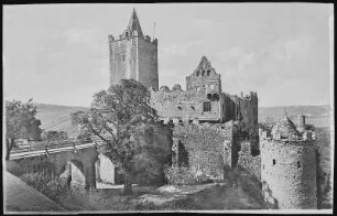 Rudelsburg. Burgruine Rudelsburg