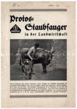 Protos-Staubsauger