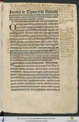 Hymni de Tempore et de Sanctis