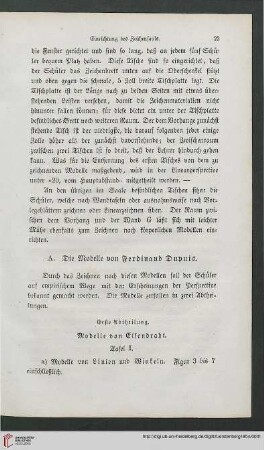 A. Die Modelle von Ferdinand Dupuis