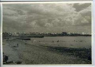 Strand "Ocean Beach", Mar del Plata, Argentinien