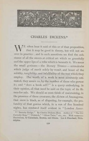 Charles Dickens