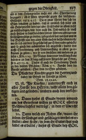 Die Pflicht der Knechte gegen die Herren. - Der Endzweck des Leydens Christi.