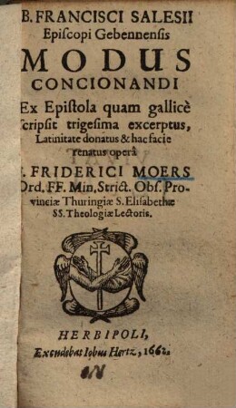 Modus concionandi