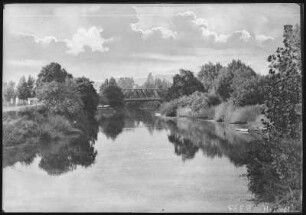 Napa, California. Napa River from Third Avenue