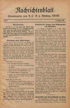 8.1918: Nachrichtenblatt