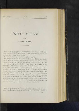 No 6, Juin 1908