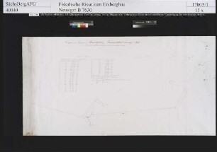 Grubenfeld von Himmelfahrt und Grummetstock Vereinigt Feld bei Gottesberg (Tannenbergsthal)