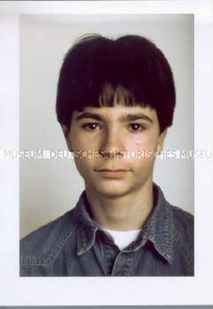 "Patrick" aus der Serie: Kinder einer Schulklasse, Portraits 1990-1998