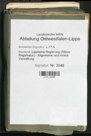 Anstellung der Förster, Oberförster und Jagdjunker, auch eines Forstauditors