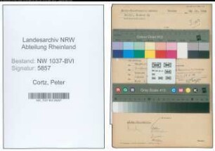 Entnazifizierung Peter Cortz , geb. 22.08.1891 (Fotograf)