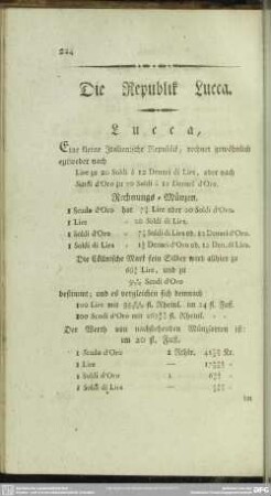 Die Republik Lucca