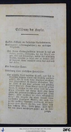 Erklärung der Kupfer.