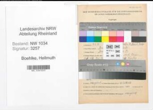 Entnazifizierung Hellmuth Boehlke , geb. 07.02.1893 (Generalleutnant)