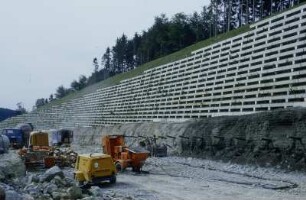 Raumgitterwände, bei Ellwangen/ Aalen