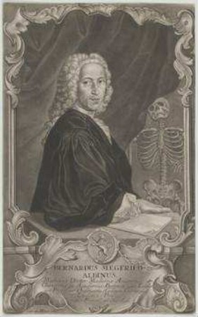 Bildnis des Bernardus Siegfried Albinus