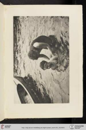 [Alfred Stieglitz, XI. The Swimming Lesson (1906), photogravure from the original negative]