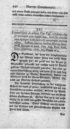 XXI. Commentatio de arbuto uva ursi. Diss.