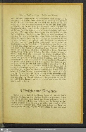 3. Religion und Religionen