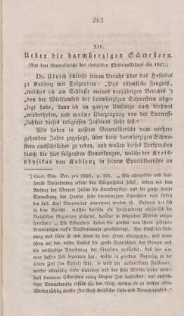 263-271 Ueber die barmherzigen Schwestern