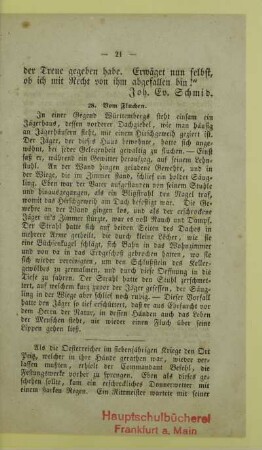 28. Vom Fluchen