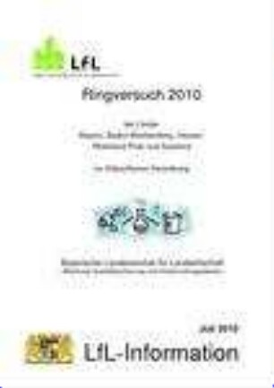 Ringversuch ... der Länder Bayern, Baden-Württemberg, Hessen, Rheinland-Pfalz und Saarland zur Klärschlamm-Verordnung